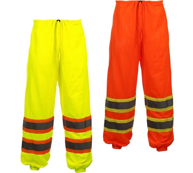 Safety Pants - Class E - Two Tone Mesh